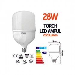 İOWA LED AMPUL SARI IŞIK 28 W